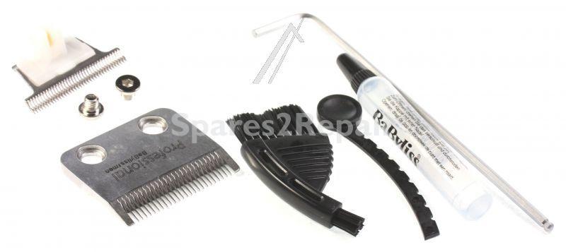 Hair Cutter - 35009500 Accessory Kit: Blades+ Screw+ Key+ Cleaning Brush And Hook & Oil [Babyliss]