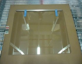 Glass Plate For Oven - 210460090 C00884393 Front Door Inner Glass With Aluminum Handle [Arcelik]