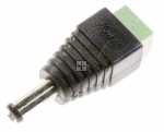 Delock Cable/plugs/adapter - Adapter Dc 2.5 X 5.5 Mm Male > Terminal Block 2 Pin