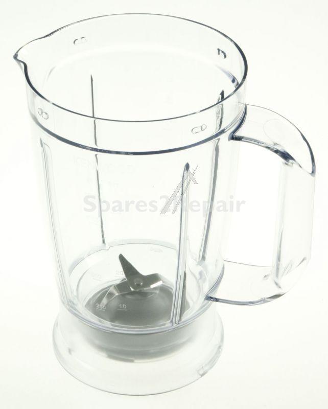 Mixer - Blender Bowl - Kw714293 Assembly-goblet Gy Fp225-235 [Delonghi]