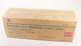 Konica Minolta Development Unit - Iu-p23m A7330eh Developer Unit Magenta C3100p Bizhub Approx 25k Konicca