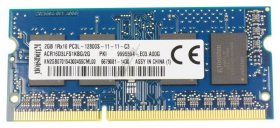 Acer Ram Processors - Kn 2gb07 015 Sodimm 2gb Ddr3l 1600 Kin Lf