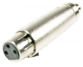 Goobay Xlr Adapter - Xlr Adaptor, Phono Socket To Xlr Socket