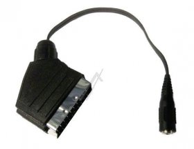 Compatible Scart Adaptor - Scart-plug-3 5mm Jack-socket - 0 20m Compatible Scart Adaptor - Scart-plug-3 5mm Jack-socket - 0 20m