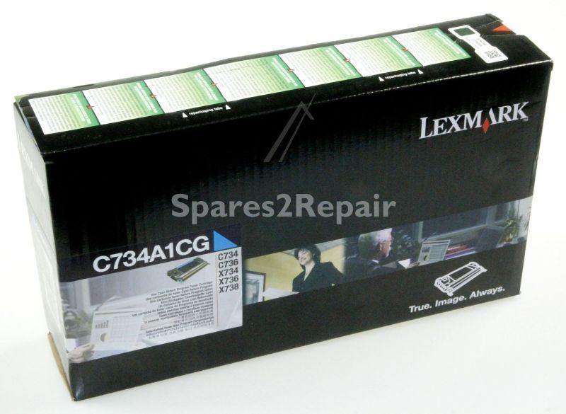 Lexmark Toner Cartridge - 0c734a1cg C734a1cg Lexmark R-toner Cyan C734-c736 6k X734-x736-x738
