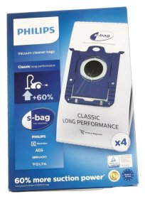 Philips Saeco Vacuum Cleaner Bags - 883802103010 Fc8021-03 Dust Bags Classic Long Performance S bag X 4