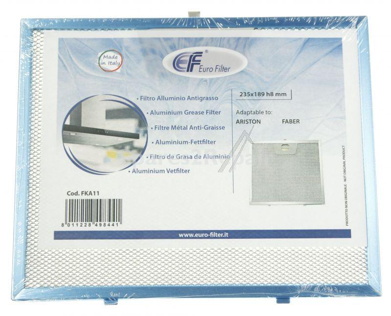 Eurofilter Metal Grease Trap - Fka11 Metal Filter Alternative For Faber