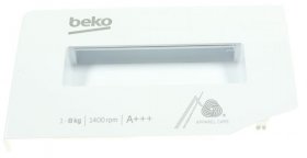 Detergent Dispenser Cover - 2420709599 C00915559 Detergent Drawer Front Cover Assembly [Arcelik]