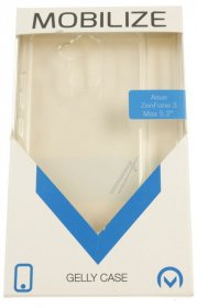 Mobilize Leather Bag Gsm - 23266 Mobilize Gelly Case Asus Zenfone 3 Max Transparent