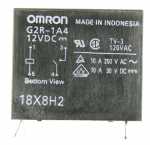 Omron Pcb Relay To 12v - 12vdc 10a-250vac G2r-1a4-dc12 Relay 1 Normally Open Contact