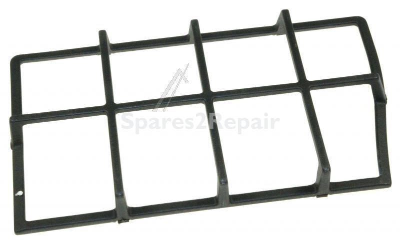 Cooker Pan Support - C00291423 482000088838 Pan Grid (centre) Black 1f Adv+r [Whirlpool Indesit]