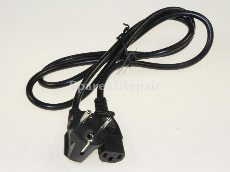 Mains Power Lead - Kw705533 Power Cord Assembly Eu Plug Rc407- [Delonghi]