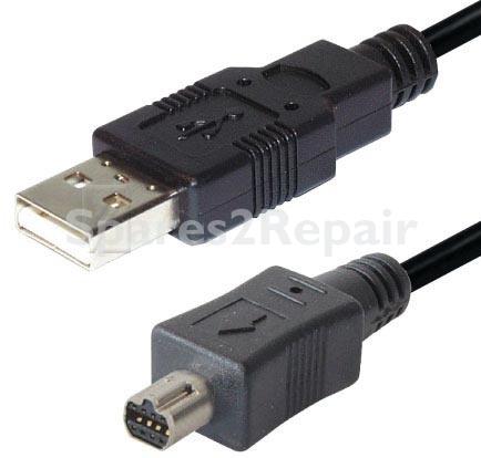 Compatible Typ a plug-mini usb - Usb Lead Type A-plug-mini-usb-plug 2 0m