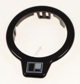 Button - 450920611 C00877386 Knob Fix Bezel Bottom Left Oven Print [Arcelik]