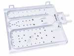 Detergent Dispenser Cover - 42185101 Water Distribution Plate Gray-cold-6-sl [Vestel]
