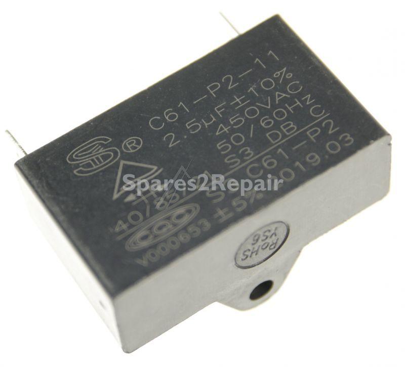 Capacitor - Ne2236 Capacitor 2 5µf 450v For Motor [Delonghi]