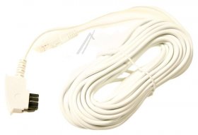 Com Tae f plug-western Plug - Tae-f Adapterkabel Rj-45 8-2 Weiss 10m Com Tae f plug-western Plug - Tae-f Adapterkabel Rj-45 8-2 Weiss 10m