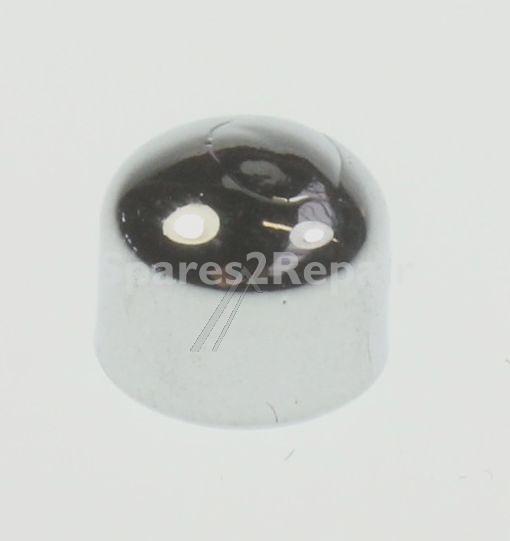 Button - C00140645 482000081542 Knob Chrome [Whirlpool Indesit]