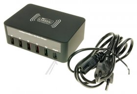 Classic Usb Power Supplies - 100w Multiport Usb-charger M. Usb-a, Usb-c Pd, Quickcharge, Qi-charge