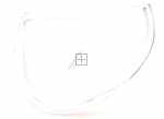 Refrigerator Door Seal - 1033985 Door Gasket Refrigerator White [Amica]