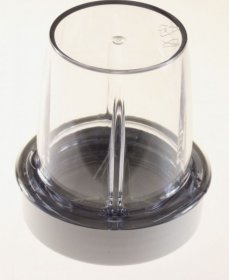 Mixer - Blender Bowl - Kw714807 Mill Container (ic) And Flap - Gray [Delonghi]