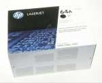 Hewlett Packard Toner Cartridge - 64a Tonerkartusche Schwarz 10k
