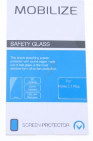 Mobilize Display Protective Film - 52026 Mobilize Glass Screen Protector Nokia 3 1 Plus