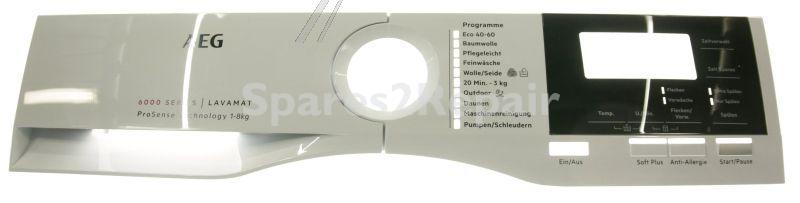 Operating Unit Screen - 140195361013 Headband white aeg de [Electrolux Aeg]