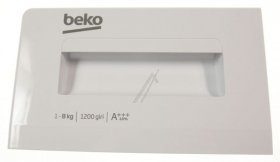Detergent Dispenser Cover - 2438809104 C00873833 Detergent Drawer Front Cover Assembly [Arcelik]