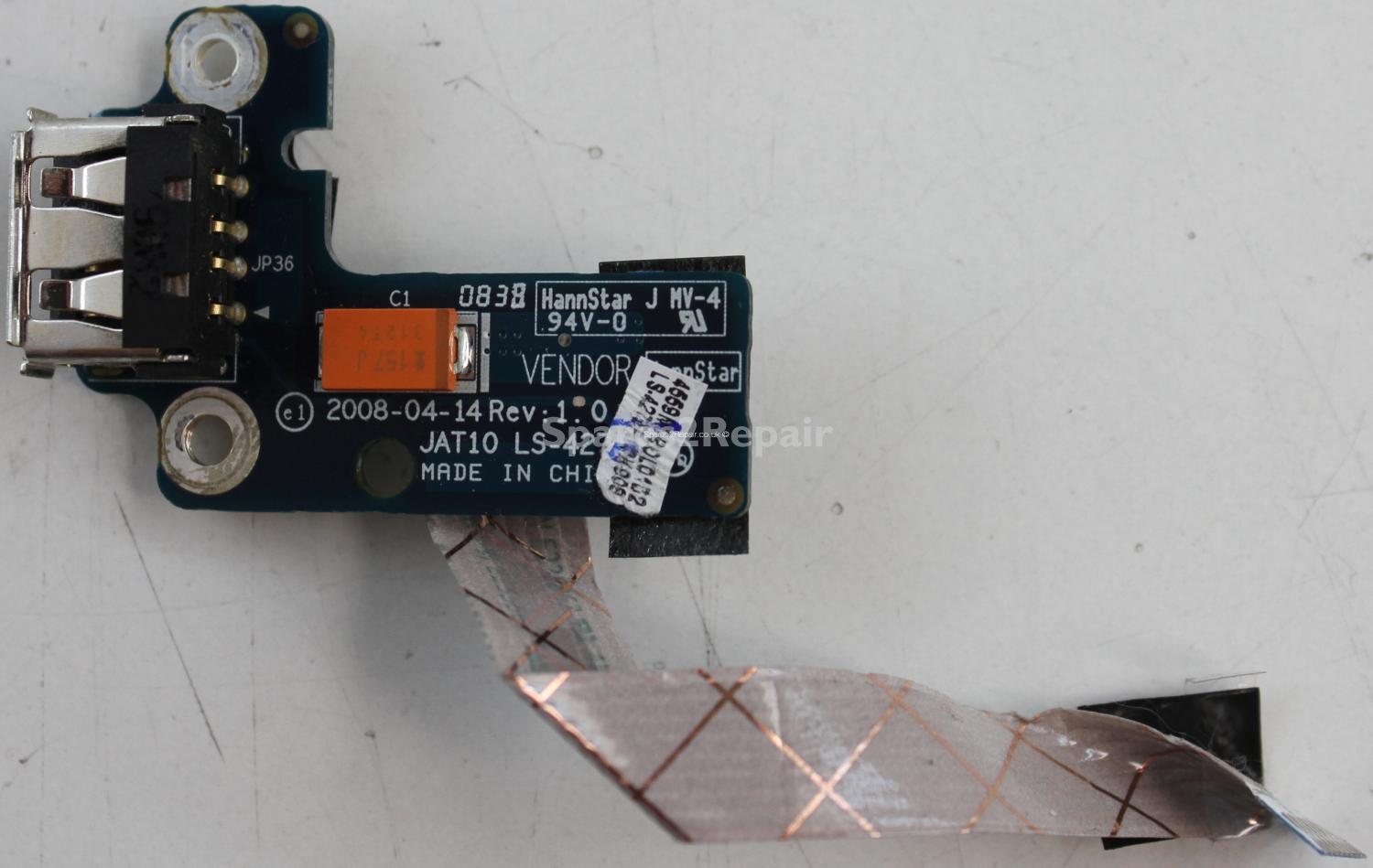 Acer Aspire 2930z - USB Board - LS-4275P - Rev:1.0