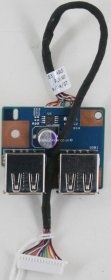 Acer Aspire 5738/5338 - USB Port Board & Cable - 50.4CG05.021 - REV:A01