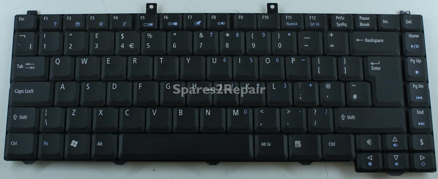 Acer Keyboard - AEZL2TNE010 - ZL1 - 99.N5982.C0U - REV:3B