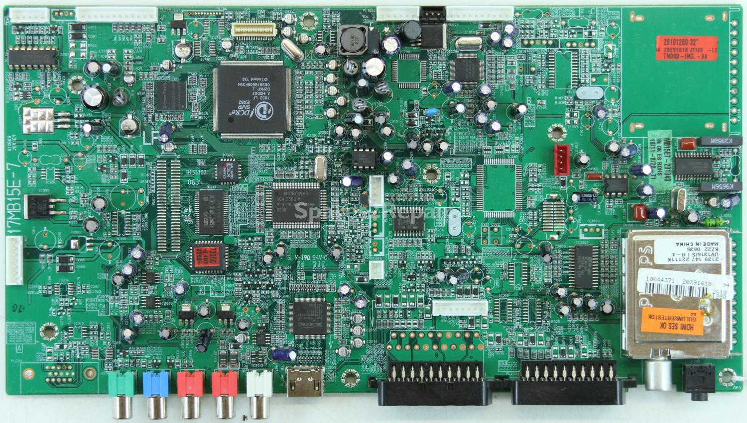 Acoustic Solutions LCD32NK750HD - Main AV - 20291618 - 17MB15E-7 - VER:E7 - 010606