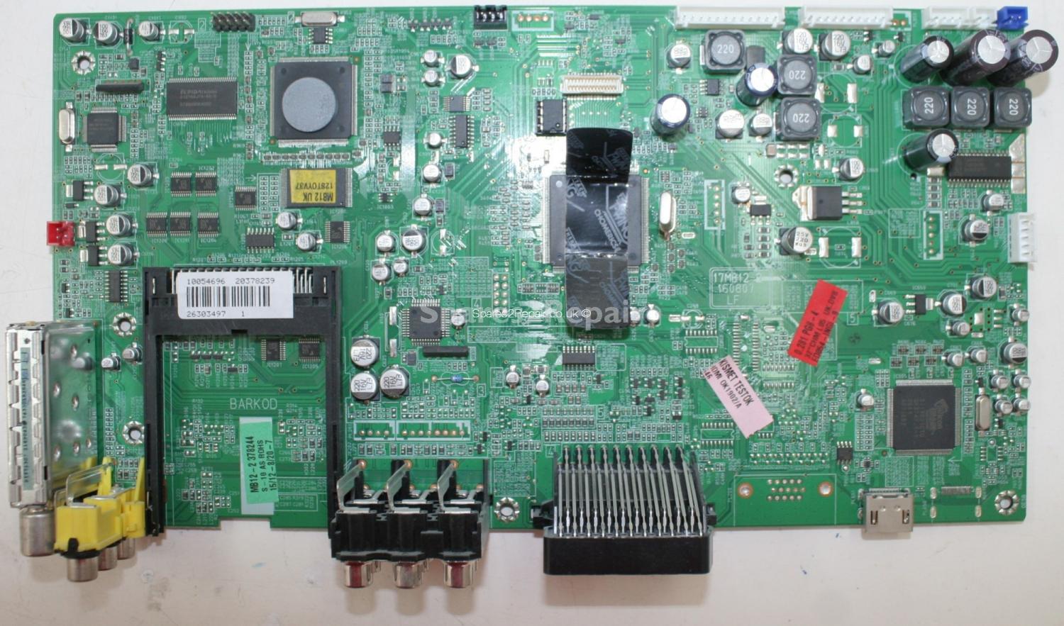 Acoustic Solutions LCD32762HDF - Main AV - 17MB12-2 - 160807 LF - 20378239