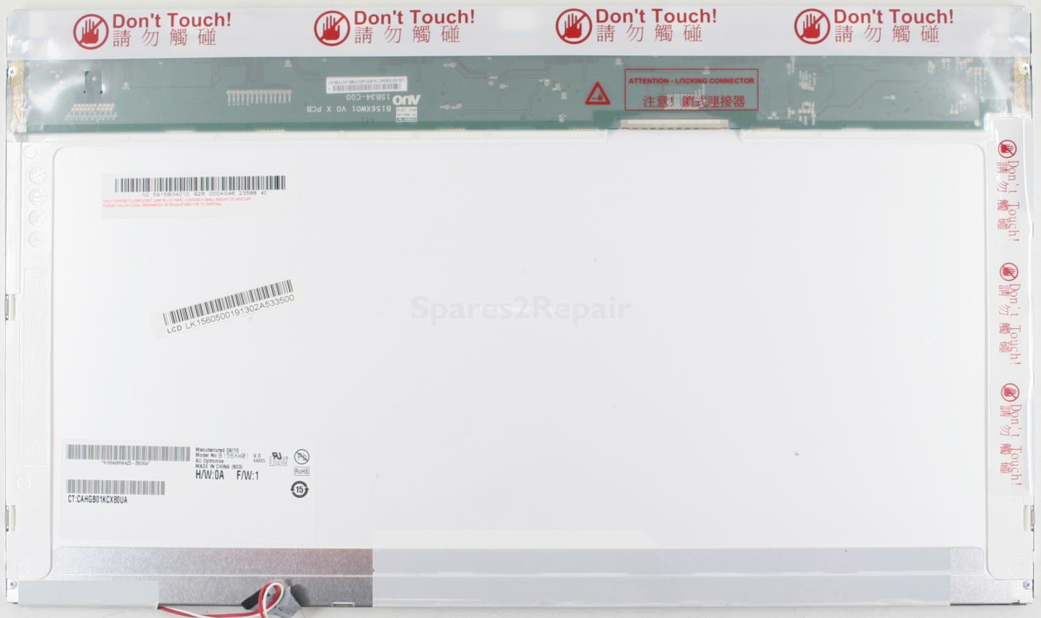 AU Optronics - 15.6 Inch - B156XW01 V.0 - 59.15B34.010 - Glossy - WXGA(1366x768)