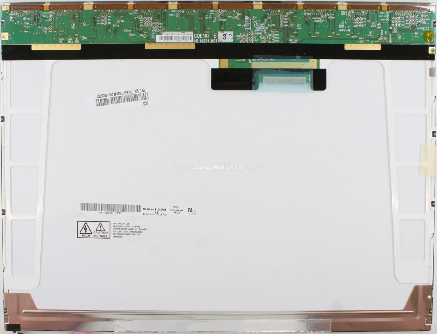 AU Optronics - 14.1 Inch - B141XN04 - V.2 - XGA (1024x768)