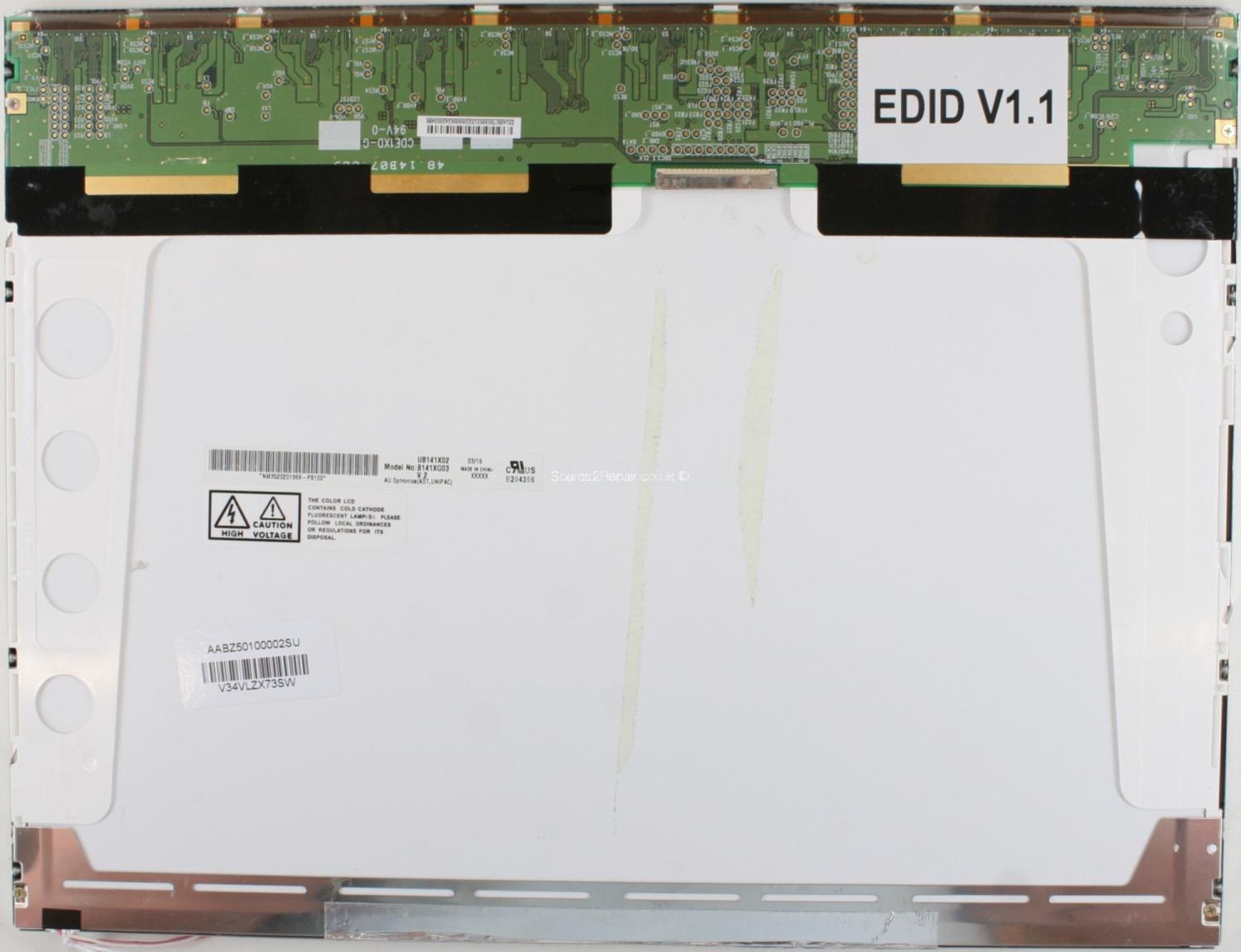 AU Optronics - 14.1 Inch - B141XG03 - V.2 - XGA (1024x768)