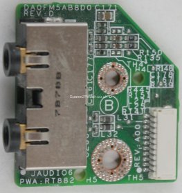 Dell Inspiron 1520 - Audio Board - DA0FM5AB8D0 - REV:D