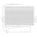 Defrosting Heater - 2266744032 Heater Evaporator Assembly [Electrolux Aeg]
