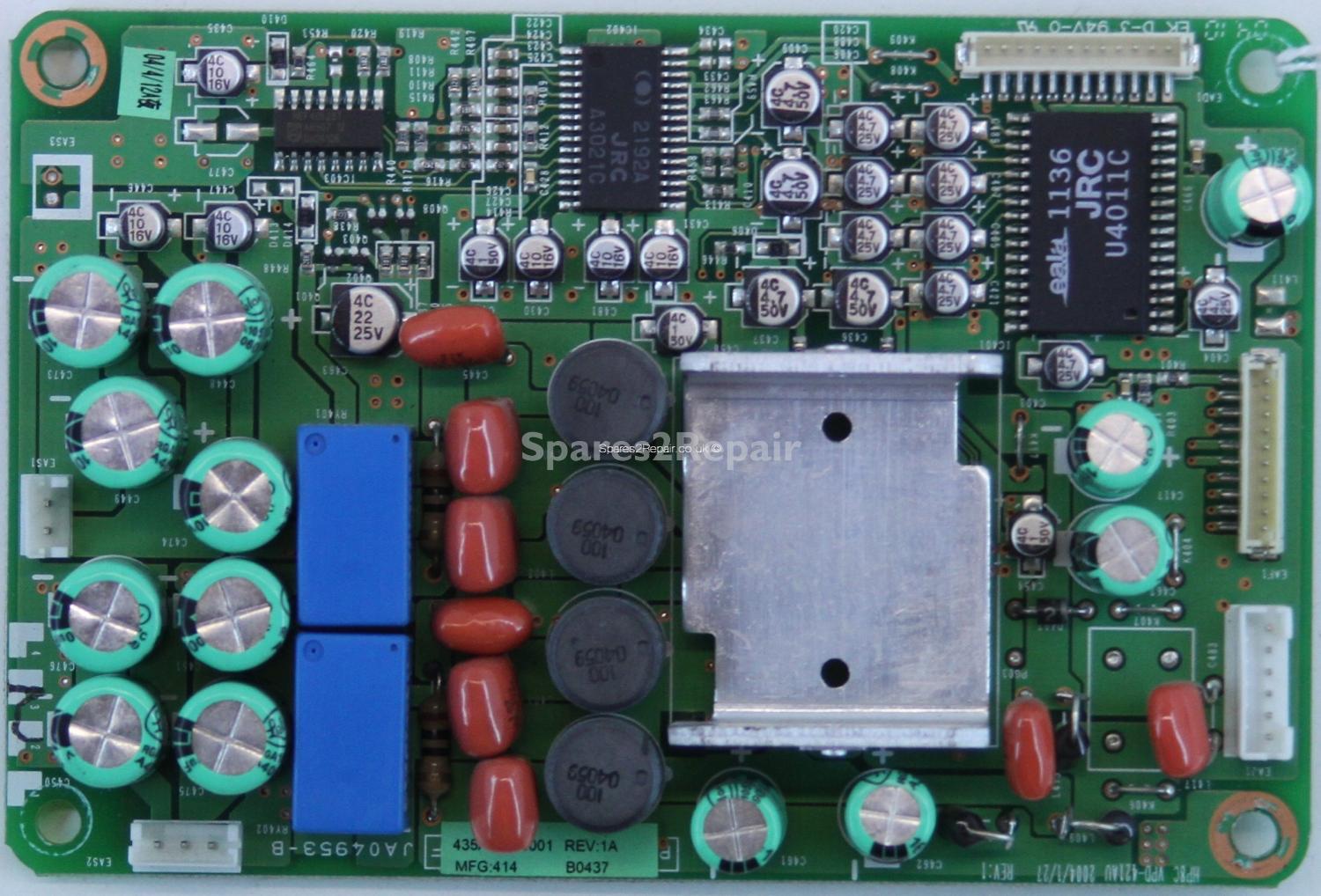 Hitachi 28LD5200E - AMP - VPD-421AU REV:1 - JA04953-B - 435AAW30001 REV:1A
