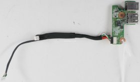 HP Compaq Presario V6000 - Charger Socket & USB Port Board - DA0AT8TB8F2 - REV:F