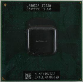 Intel Pentium Dual-Core Mobile T2330 1.60Ghz 533Mhz 1MB CPU Socket P SLA4K
