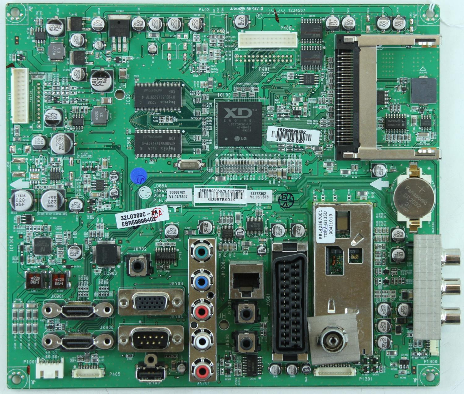 LG 32LG300C-ZA - Main AV - EBR59898402 - EBU43372003 - EAX42487505(0) - LD85A