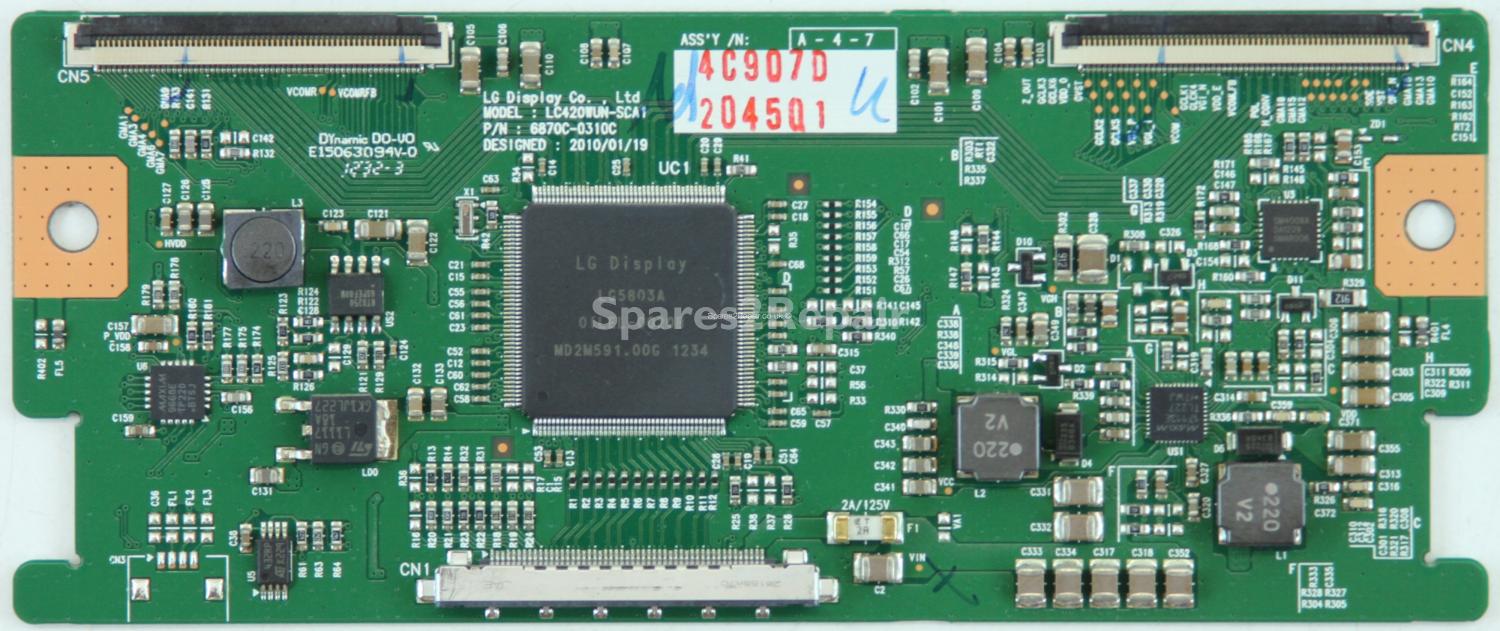 LG 42C5460 - T-Con - 6870C-0310C - 6871L-2045Q - LC420WUN-SCA1