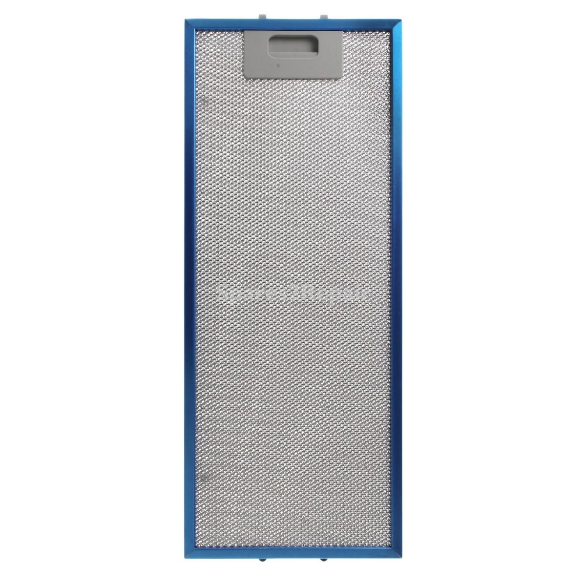 Universal Wire Mesh Cooker Hood Filter, Handle Side Length 185mm, Plain Side Length 456mm, fits Elica