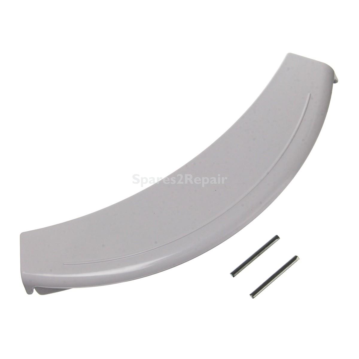 Compatible for Bosch WAE, WFC, WFL, WFO, WFR, WFX, WFL, WLF, WLX; Siemens WIQ1633, WXD1260, WXLM112 Series White Plastic Door Handle