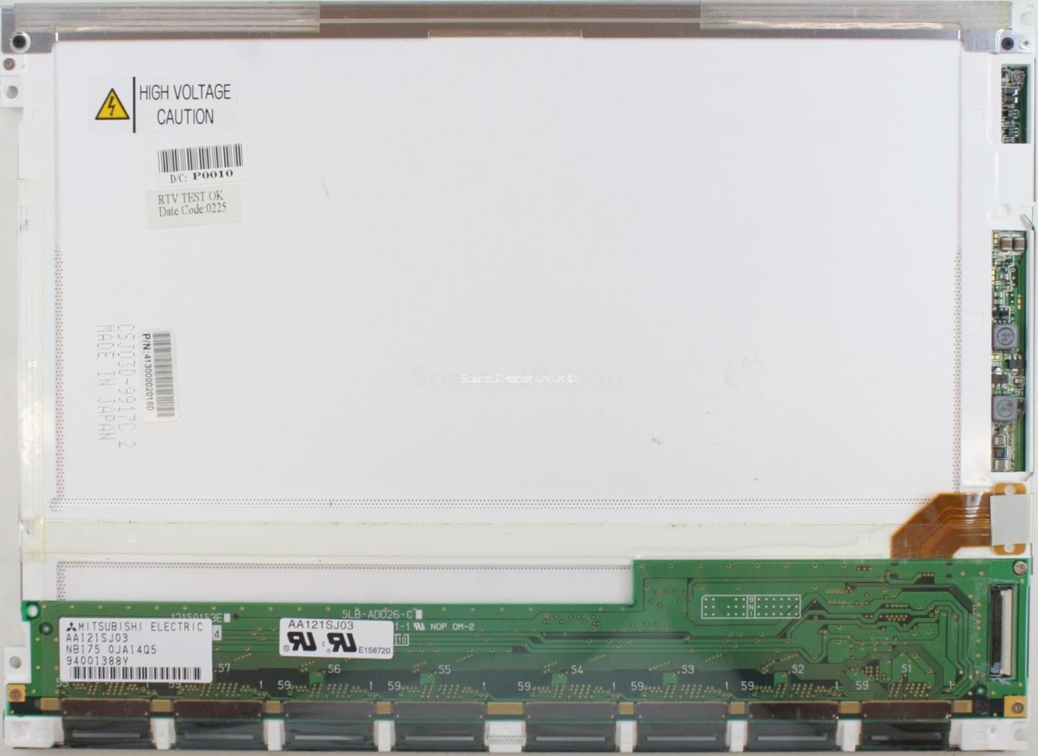 Mitsubishi - 12.1 Inch - AA121SJ03 - SVGA (800x600)