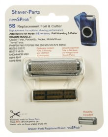 Newspeak Shaver Head - New Speak 5s Replacement Foil & Cutter