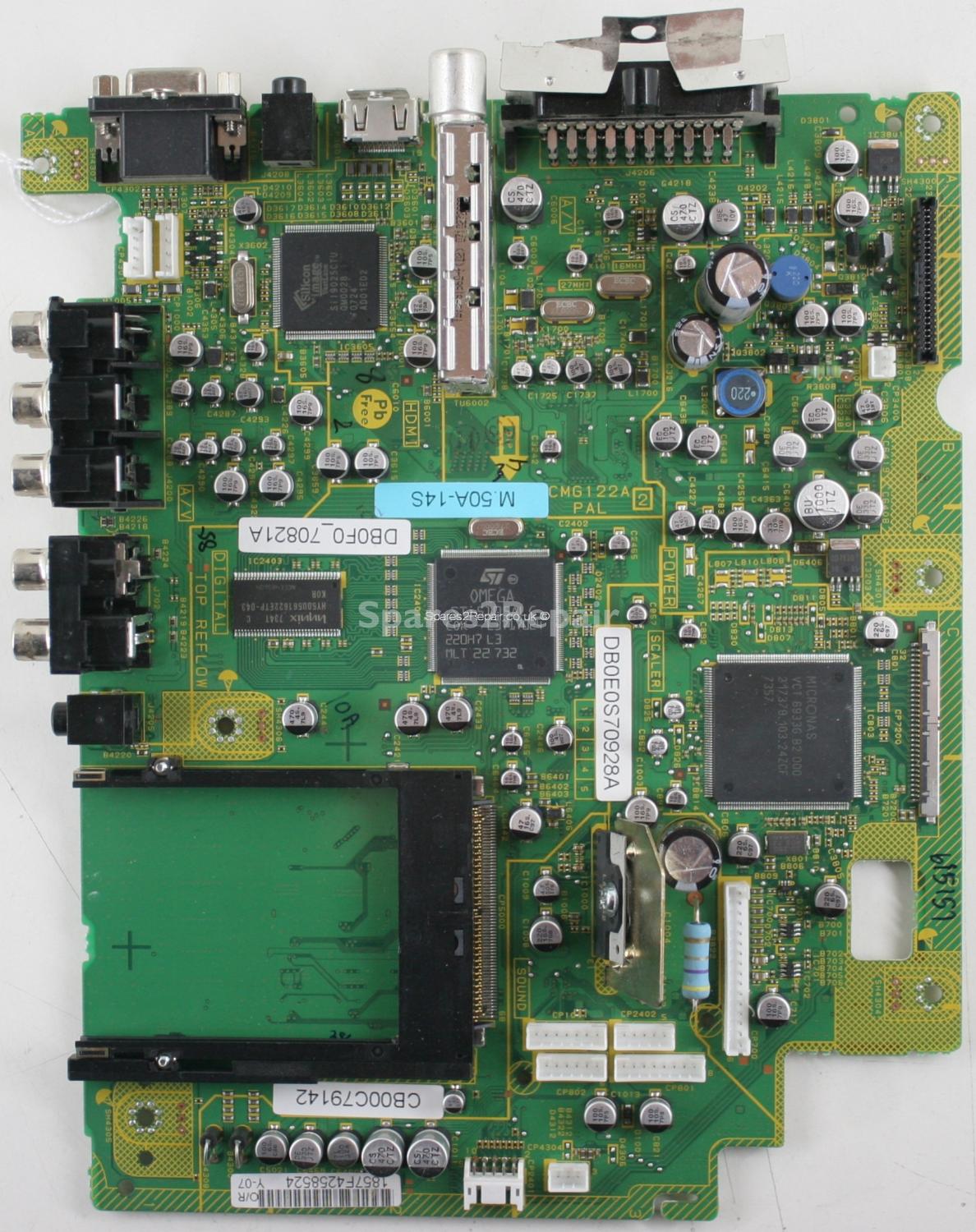 Orion TV19PL120DVD - Main AV - CMG122A 2 - DB0F0_70821A
