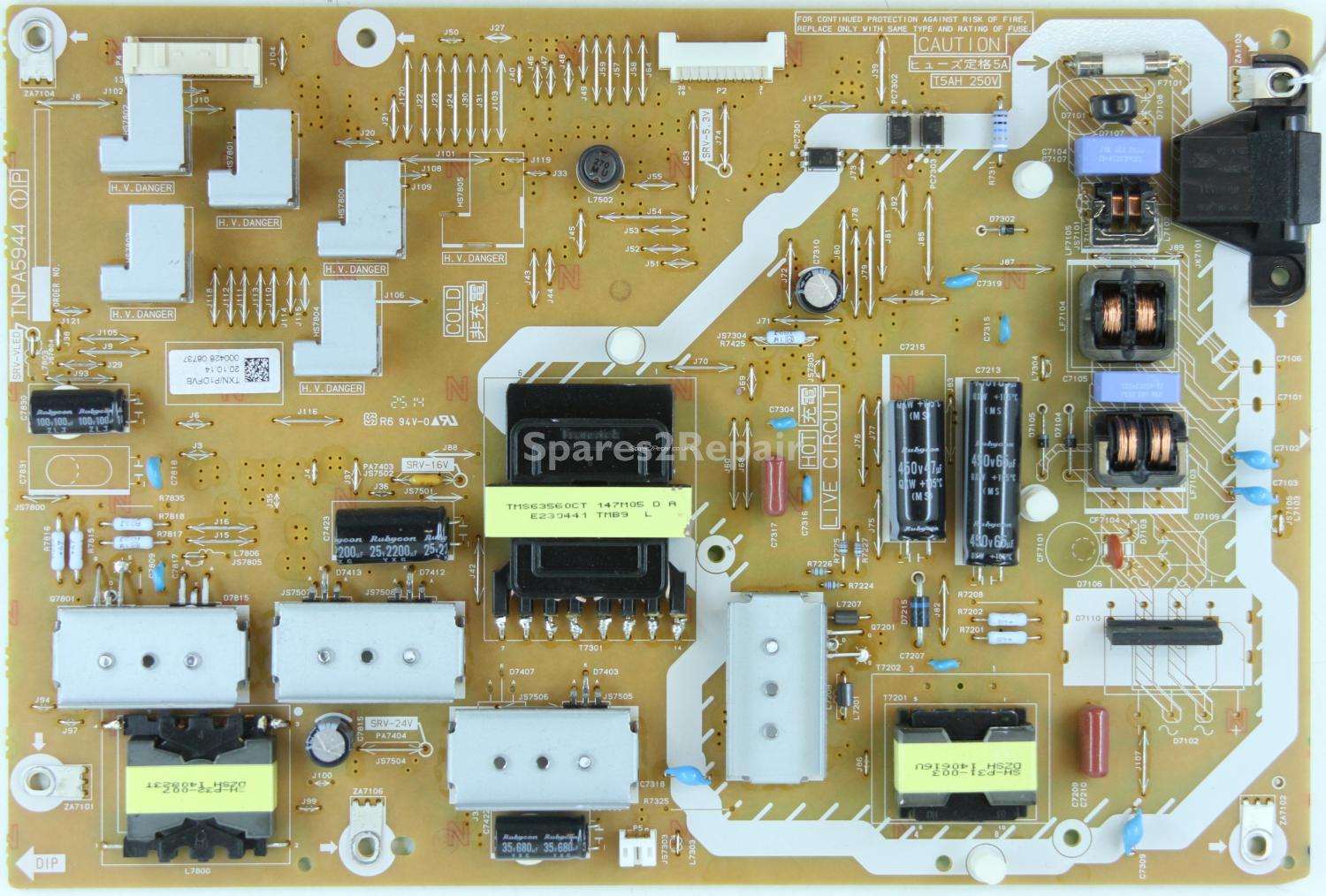 Panasonic TX-40AS640B - Power Supply - TXN/P1DFVB - TNPA5944 1 P